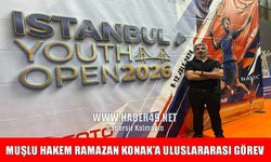 Muşlu hakem Ramazan Konak, İstanbul Youth Open 2026’da düdük çalacak
