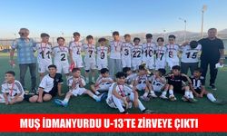 Muş'ta U-13 Şampiyonu İdmanyurdu oldu