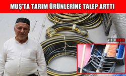 Muş'ta tarım aletlerine yoğun talep