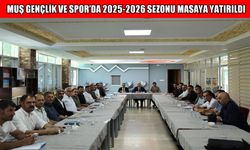 Muş’ta 2025-2026 yılı gençlik ve spor yol haritası belirlendi
