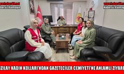 Türk Kızılay Kadın Kolları’ndan MGC’ye ‘Basın Bayramı’ ziyareti