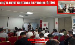 Yükümlülere uygulamalı ilk yardım eğitimi verildi