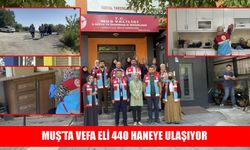 Muş’ta ‘Vefa Programı’ 440 haneye umut oldu