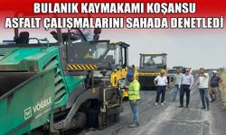 Bulanık’ta 9,6 kilometrelik yol sıcak asfalta kavuşuyor