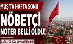 Muş'ta hafta sonu nöbetçi noter belli oldu!