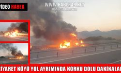 Muş-Bingöl kara yolunda can pazarı: Otomobil küle döndü