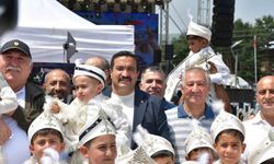 300 çocuk için sünnet şöleni düzenlendi