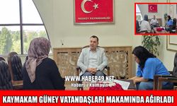 Hasköy Kaymakamı Güney, vatandaşların talep ve sorunlarını dinledi