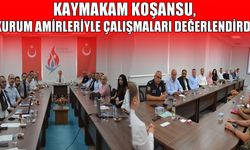 Bulanık’ta kurum amirleriyle değerlendirme toplantısı