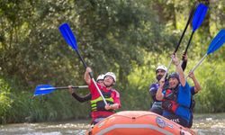 Kars'ta çöplük alanı rafting kampına dönüştürüldü