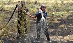 Van'ın tek kadın itfaiyecisi meslektaşlarıyla omuz omuza görev yapıyor