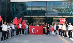 Avrupa üçüncüsü Afal Erzincan'da coşkuyla karşılandı