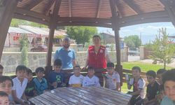 Erzincan’da öğrencilere Kızılay eğitimi verildi