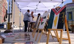 Van'da Filistin'e destek resim sergisi açıldı