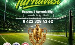 Battalgazi’de ayak tenisi turnuvası