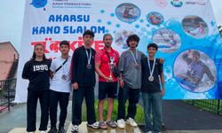 Erzincanlı sporculardan Akarsu Slalom Türkiye Şampiyonası’nda 4 derece
