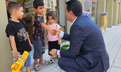 Başkan Taşkın’dan yeni çarşı esnafına ziyaret