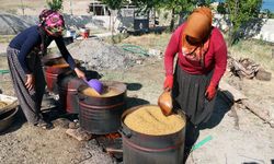 Erzincan’da Kışlık Bulgur Hazırlığı Başladı