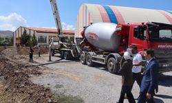 Tercan’da yapılacak kreş binasının temeli atıldı