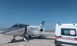 Van’da bir aylık bebek için uçak ambulans havalandı