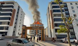Elazığ'da korkutan çatı yangını