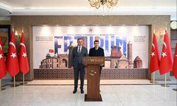 Vasip Şahin’den Erzurum Valisi Aydın Baruş’a ziyaret