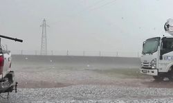 Ardahan'da dolu yağışı etkili oldu