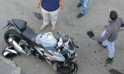 Kars’ta ilginç kaza: Motosiklet sürücüsü aracını bırakıp kayboldu