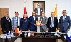 Romanya-Türkiye Ticaret ve Sanayi Odasından İnönü Üniversitesine iş birliği ziyareti