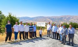 Pütürge’de 14 kilometrelik yolda ulaşım çalışması sürüyor