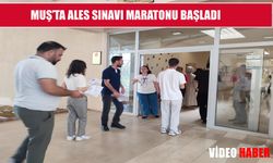 Muş’ta ALES başladı: Adaylar içerde, heyecan dışarda
