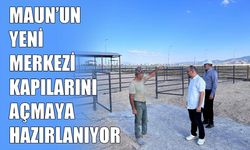 MAUN Hayvancılık Eğitim ve Araştırma Merkezi açılışa hazırlanıyor