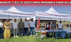 Malazgirt’te vatandaşlara aile ve şiddetle mücadele bilgilendirmesi
