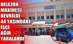Bulanık’ta helezon makinesi devrildi: 1 kişi ağır yaralandı