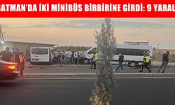 Batman’da iki minibüs çarpıştı: 9 kişi yaralandı