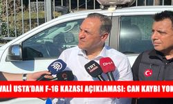 Yalova Valisi Usta: F-16 kazasında can kaybı yok