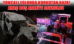 Bulanık’ta römorka çarpan aracın sürücüsü yaralandı