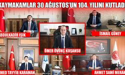 Muş’ta Kaymakamlardan Zafer Bayramı mesajı