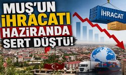 Muş’un ithalat ve ihracat dengesi değişti