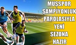 Muşspor şampiyonluk parolasıyla sahaya iniyor