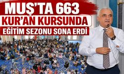 Muş’ta yaz Kur’an kursları düzenlenen kapanış programıyla sona erdi