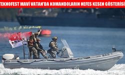 SAT ve SAS komandolarından TEKNOFEST Mavi Vatan’da nefes kesen gösteri
