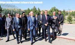 Bölge üniversiteleri istişare için toplandı