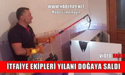 Muş’ta bir evde korkutan sürpriz