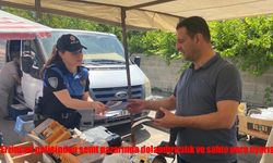 Erzincan polisinden semt pazarında dolandırıcılık ve sahte para uyarısı