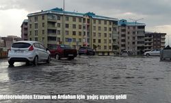 Meteorolojiden Erzurum ve Ardahan için yağış uyarısı geldi