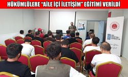 Muş’ta denetimli serbestlik yararlanıcılarına yönelik “Aile İçi İletişim” eğitimi