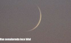 Van semalarında ince hilal