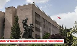 "Daltonlar" ve "Baygaralar"a yönelik operasyon: 7 şüpheli tutuklandı