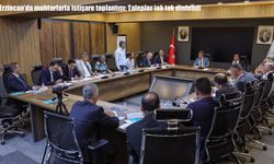 Erzincan’da muhtarlarla istişare toplantısı: Talepler tek tek dinlendi